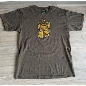 Bigfoot‎ One Vintage Made In USA T shirt Large Mint Condition Brown/green